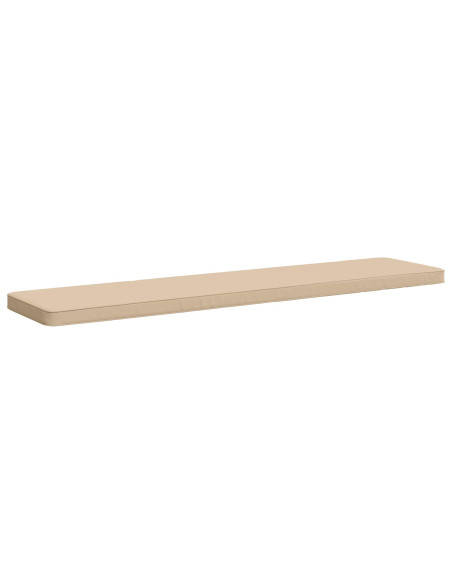 Cuscino per Panchina a 1 Pezzo VUGHT 100% Poliestere Crema
