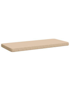 Cuscino per Panchina a 1 Pezzo VUGHT 100% Poliestere Crema