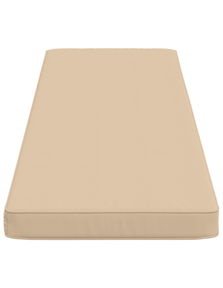 Cuscino per Panchina a 1 Pezzo VUGHT 100% Poliestere Crema