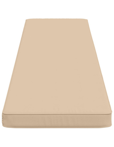Cuscino per Panchina a 1 Pezzo VUGHT 100% Poliestere Crema