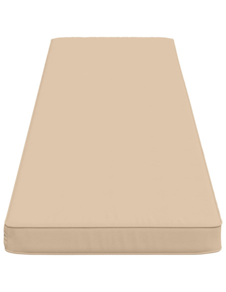 Cuscino per Panchina a 1 Pezzo VUGHT 100% Poliestere Crema