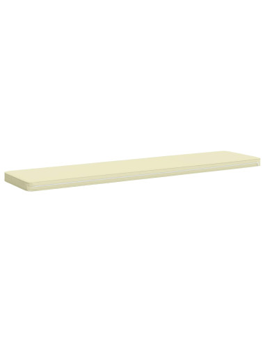 Cuscino per Panchina a 1 Pezzo VUGHT 100% Poliestere Crema