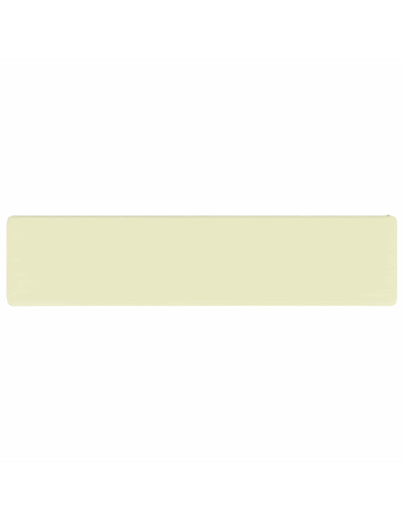 Cuscino per Panchina a 1 Pezzo VUGHT 100% Poliestere Crema