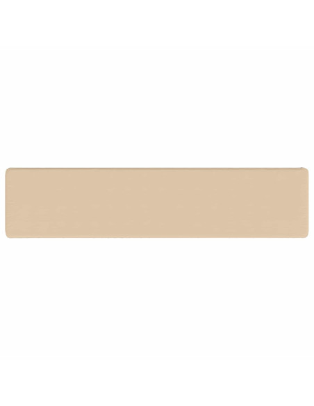 Cuscino per Panchina a 1 Pezzo VUGHT 100% Poliestere Crema