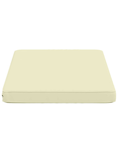 Cuscino per Panchina a 1 Pezzo VUGHT 100% Poliestere Crema