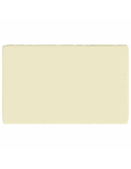 Cuscino per Panchina a 1 Pezzo VUGHT 100% Poliestere Crema