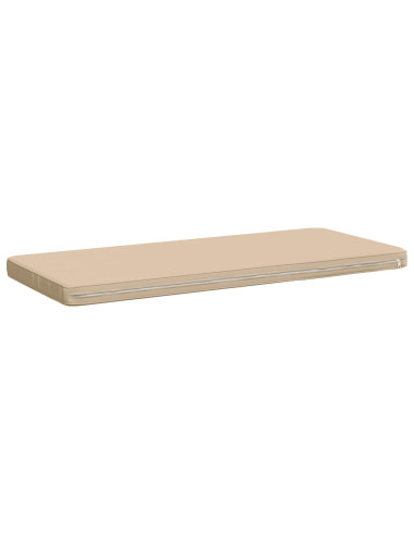 Cuscino per Panchina a 1 Pezzo VUGHT 100% Poliestere Crema