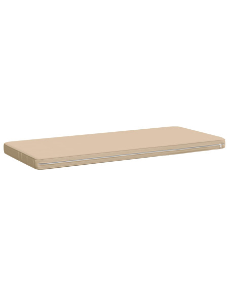 Cuscino per Panchina a 1 Pezzo VUGHT 100% Poliestere Crema