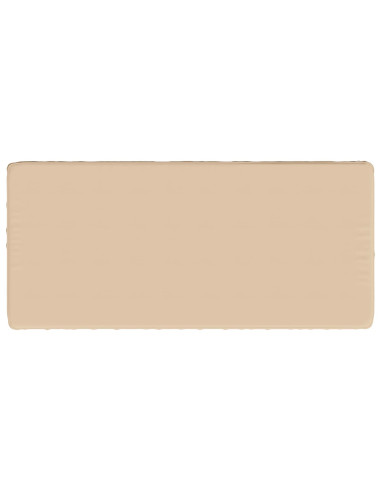 Cuscino per Panchina a 1 Pezzo VUGHT 100% Poliestere Crema