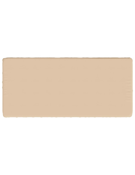 Cuscino per Panchina a 1 Pezzo VUGHT 100% Poliestere Crema