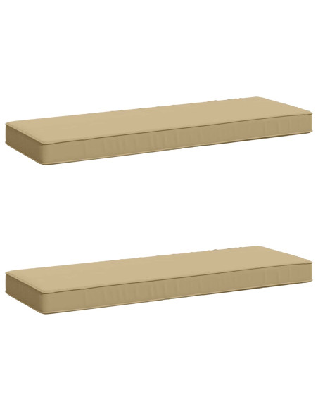 Cuscini per Panchina a 2 Pezzi VUGHT 2 pcs 100% Poliestere
