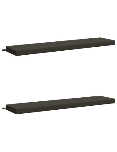Cuscini per Panchina a 2 Pezzi SOEST 2 pz 100% Poliestere