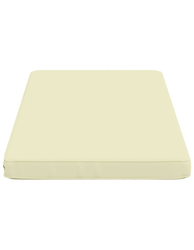Cuscino per Panchina a 1 Pezzo VUGHT 100% Poliestere Crema