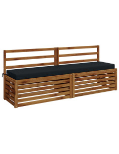 Cuscini per Panchina a 2 Pezzi SOEST 2 pz 100% Poliestere 2