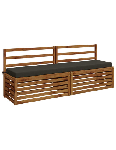 Cuscini per Panchina a 2 Pezzi SOEST 2 pz 100% Poliestere