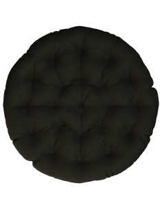 Cuscino per Sedia Papasan VIANEN 100% Poliestere Nero 2