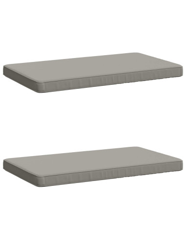Cuscini per Panchina a 2 Pezzi VUGHT 2 pz 100% Poliestere