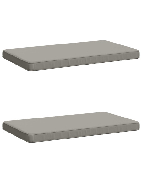 Cuscini per Panchina a 2 Pezzi VUGHT 2 pz 100% Poliestere