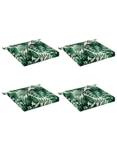 Cuscini per Sedia in 4 Pezzi SOEST 4 pz 100% Poliestere