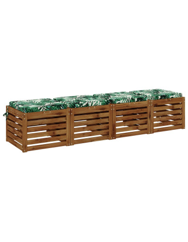 Cuscini per Sedia in 4 Pezzi SOEST 4 pz 100% Poliestere