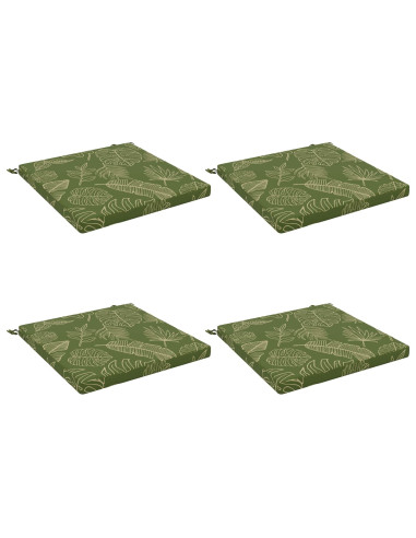 Cuscini per Sedia in 4 Pezzi SOEST 4 pz 100% Poliestere