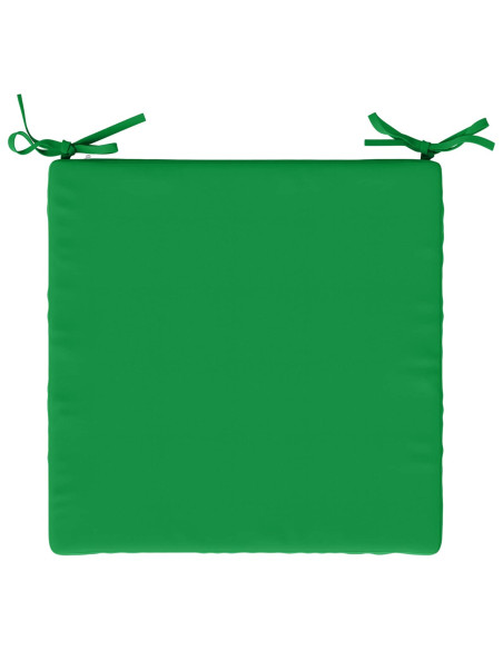 Cuscini per Sedia in 4 Pezzi SOEST 4 pz 100% Poliestere Verde