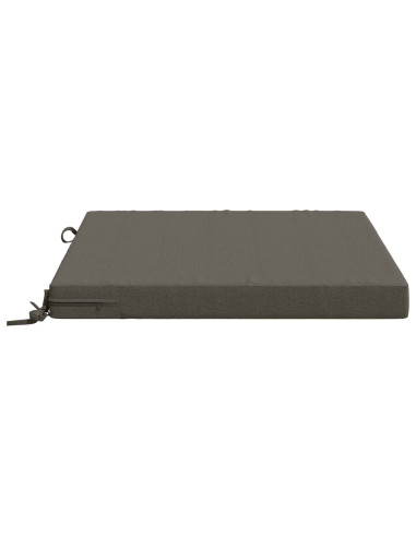 Cuscino per Sedia in Unico Pezzo SOEST 100% Poliestere Grigio