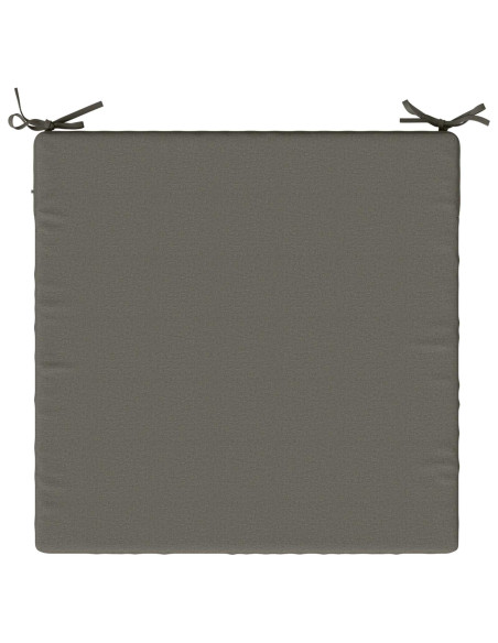 Cuscino per Sedia in Unico Pezzo SOEST 100% Poliestere Grigio
