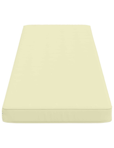 Cuscini per Panchina a 2 Pezzi VUGHT 2 pz 100% Poliestere Crema