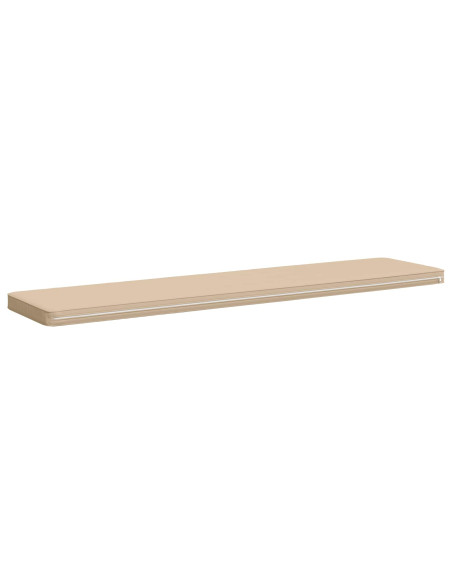 Cuscini per Panchina a 2 Pezzi VUGHT 2 pz 100% Poliestere Crema