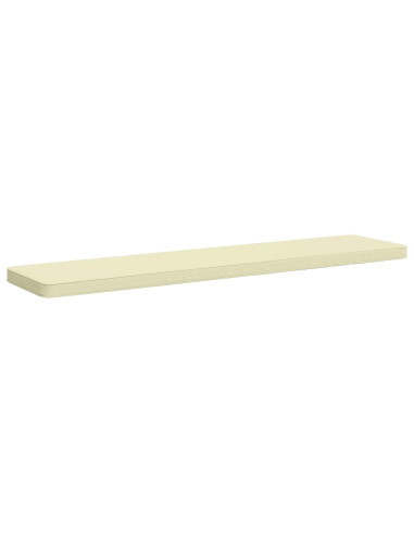 Cuscini per Panchina a 2 Pezzi VUGHT 2 pz 100% Poliestere Crema