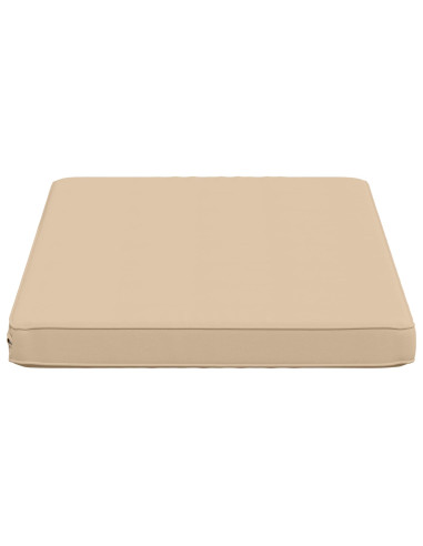 Cuscini per Panchina a 2 Pezzi VUGHT 2 pz 100% Poliestere Crema