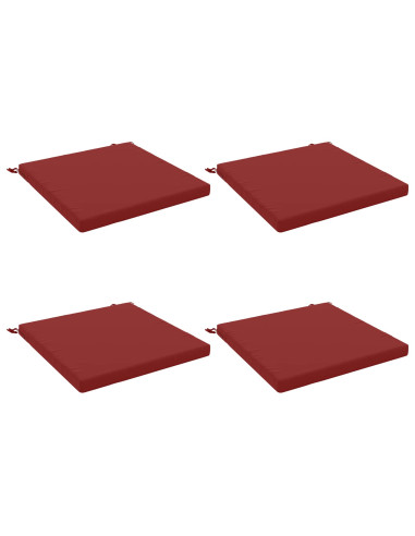 Cuscini per Sedia in 4 Pezzi SOEST 4 pz 100% Poliestere