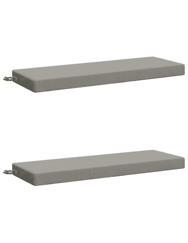 Cuscini per Panchina a 2 Pezzi SOEST 2 pz 100% Poliestere