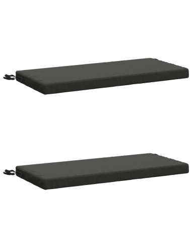Cuscini per Panchina a 2 Pezzi SOEST 2 pz 100% Poliestere