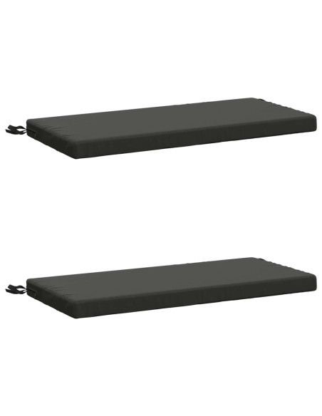 Cuscini per Panchina a 2 Pezzi SOEST 2 pz 100% Poliestere