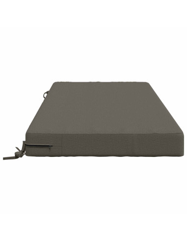 Cuscino per la seduta SOEST 100% Poliestere Grigio