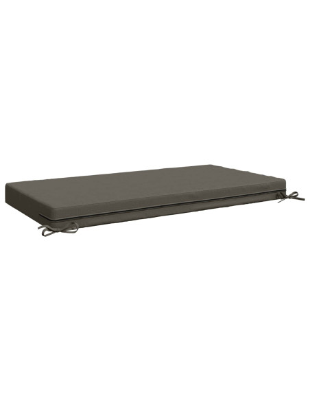 Cuscino per la seduta SOEST 100% Poliestere Grigio