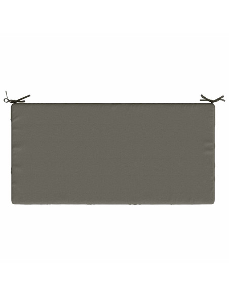 Cuscino per la seduta SOEST 100% Poliestere Grigio