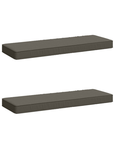 Cuscini per Panchina a 2 Pezzi VUGHT 2 pcs 100% Poliestere
