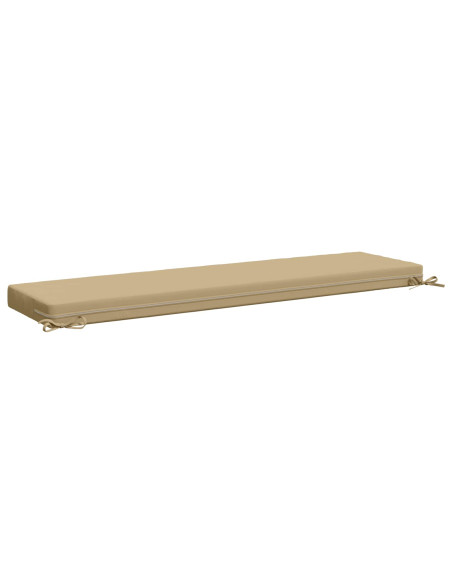 Cuscini per Panchina a 2 Pezzi SOEST 2 pz 100% Poliestere Beige