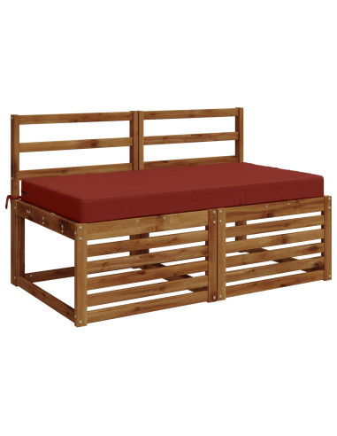 Cuscino per la seduta SOEST 100% Poliestere Rosso