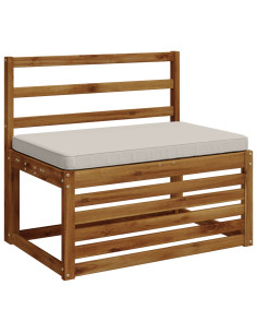 Cuscino per Panchina a 1 Pezzo VUGHT 100% Poliestere Bianco 2