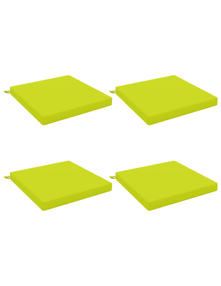 Cuscini per Sedia in 4 Pezzi SOEST 4 pz 100% Poliestere