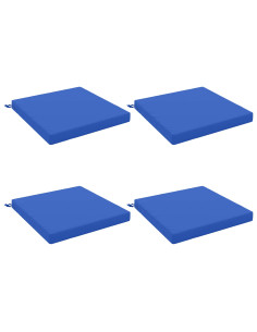 Cuscini per Sedia in 4 Pezzi SOEST 4 pz 100% Poliestere