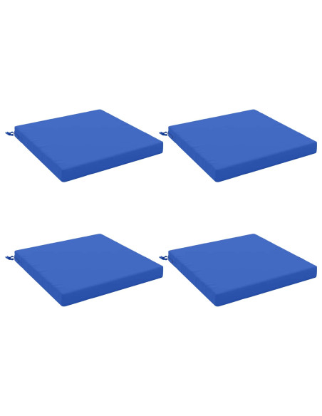 Cuscini per Sedia in 4 Pezzi SOEST 4 pz 100% Poliestere