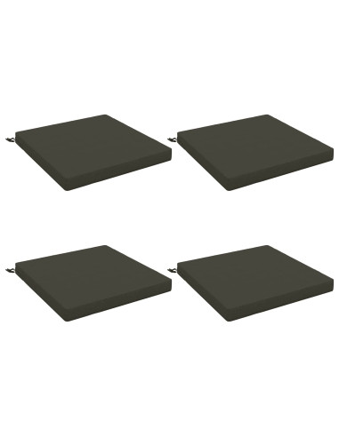 Cuscini per Sedia in 4 Pezzi SOEST 4 pz 100% Poliestere