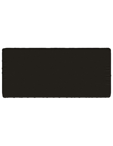 Cuscino per Panchina a 1 Pezzo VUGHT 100% Poliestere Nero