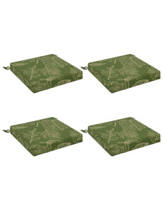 Cuscini per Sedia in 4 Pezzi SOEST 4 pz 100% Poliestere