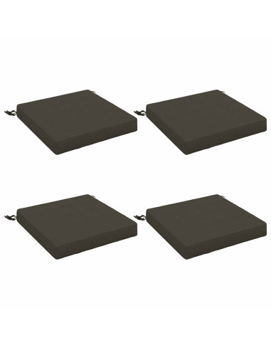 Cuscini per Sedia in 4 Pezzi SOEST 4 pz 100% Poliestere